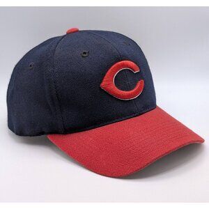 VTG 90s Cincinnati Reds Hat Logo Snapback MLB Baseball Sports The G Cap Black